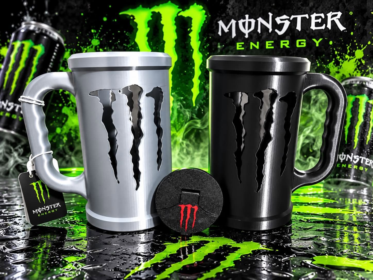 Monster Koozie with Handle